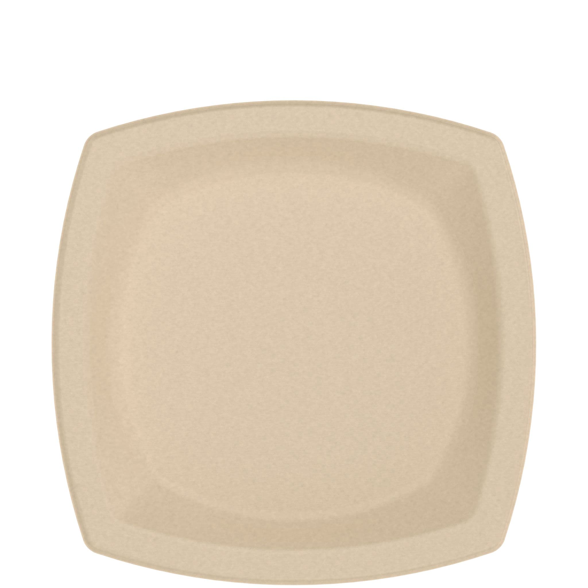 Dart® Plate 8.25X8.25X0.777 IN Fiber Natural Square 500/Case