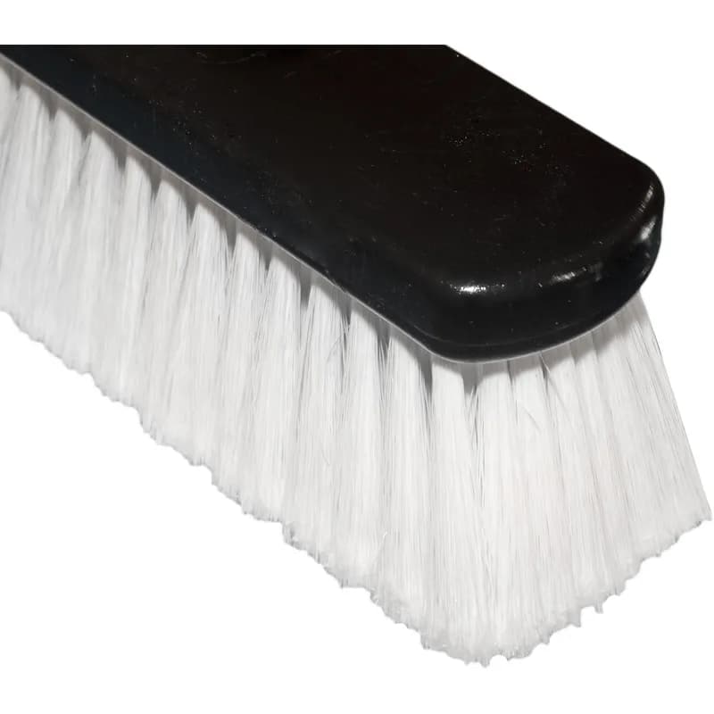 Carlisle Foodservice Products® Flo-Pac® Vehicle Brush 10X4X4.50 IN Plastic Black Crimped 1/Each