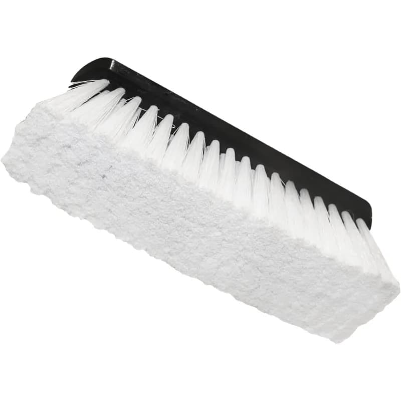 Carlisle Foodservice Products® Flo-Pac® Vehicle Brush 10X4X4.50 IN Plastic Black Crimped 1/Each