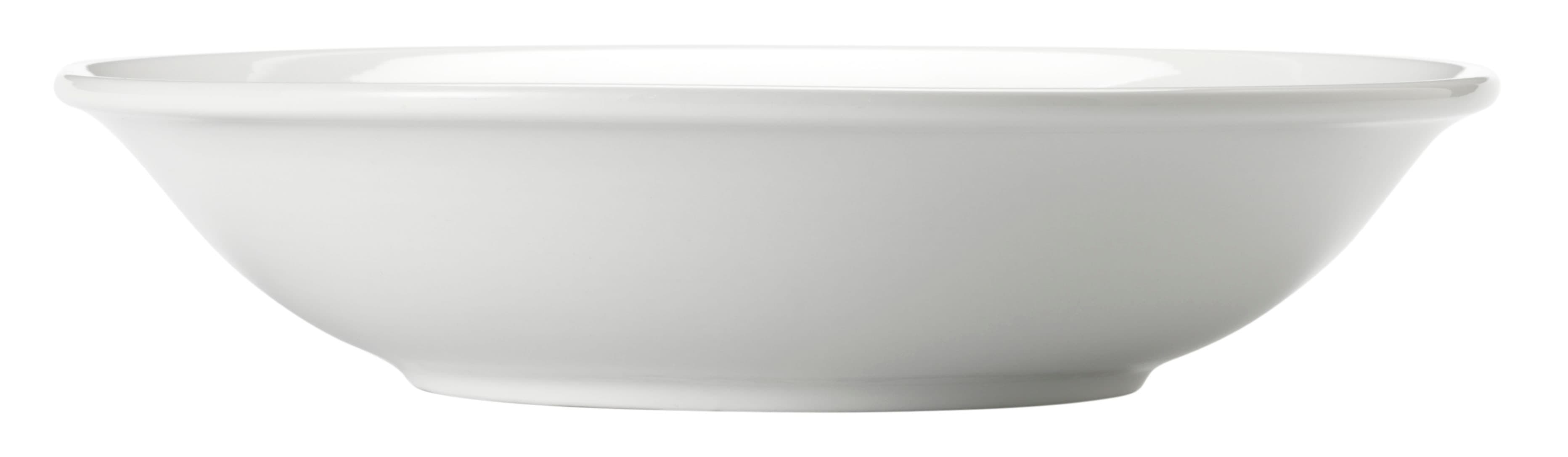 Porcelana Pasta Bowl 11.88 IN 56 OZ Porcelain White Large Coupe Style 6/Case