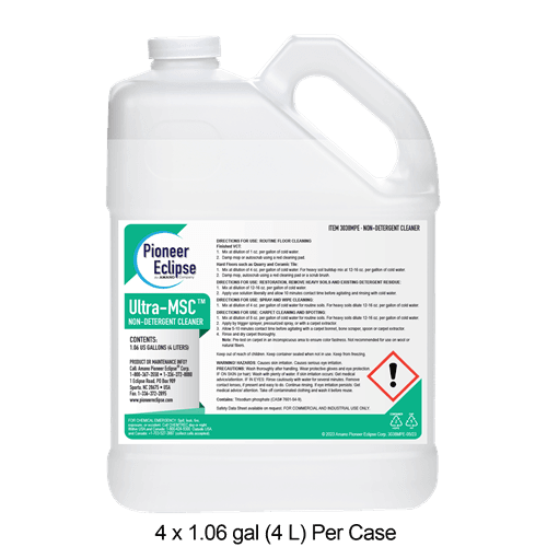 Ultra MSC Surface Cleaner 1.06 GAL Multi 4/Case