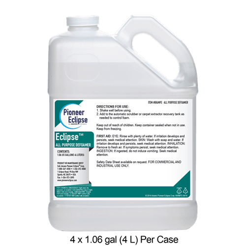 Eclipse™ Carpet Defoamer 32 OZ Liquid 12/Case