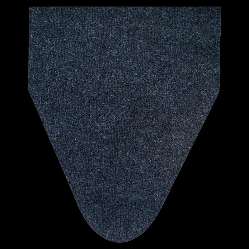 WCBasix Urinal Mat Black Santoprene 6/Case