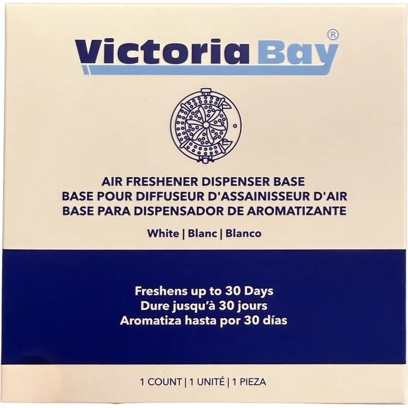 Victoria Bay Air Freshener Dispenser White 30-Day Air Care System 1/Box