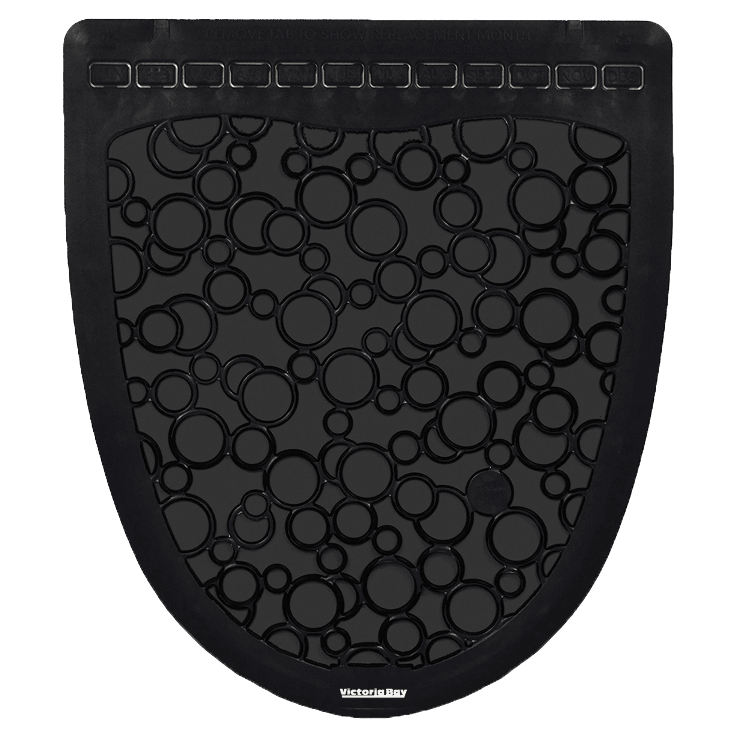 Victoria Bay Urinal Mat Black 6/Case