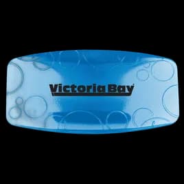 Victoria Bay Toilet Bowl Air Freshener Clip Cotton Blossom Blue EVA 30-Day Air Care System Deodorizing 12 Count/Box