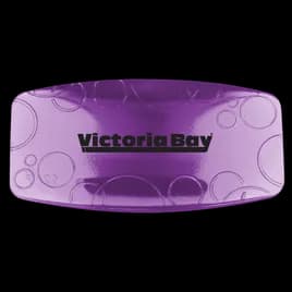 Victoria Bay Toilet Bowl Air Freshener Clip Fabulous Purple EVA 30-Day Air Care System Deodorizing 12 Count/Box