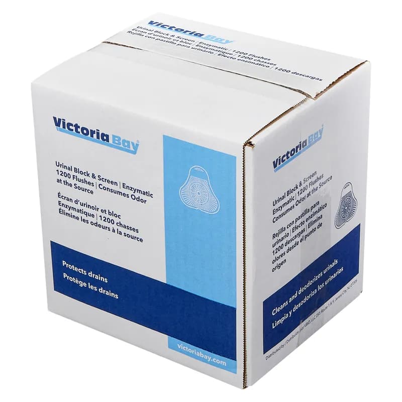 Victoria Bay Urinal Screen & Block Cherry 12/Box