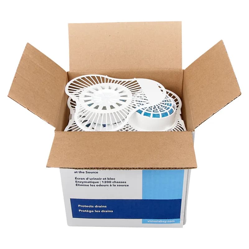 Victoria Bay Urinal Screen & Block Cherry 12/Box