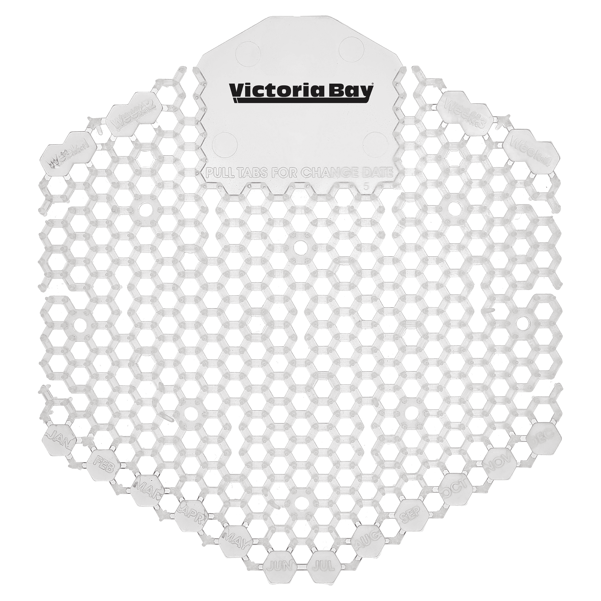 Victoria Bay Urinal Screen Fragrance Free 30-Day Air Care System Deodorizer 10/Box