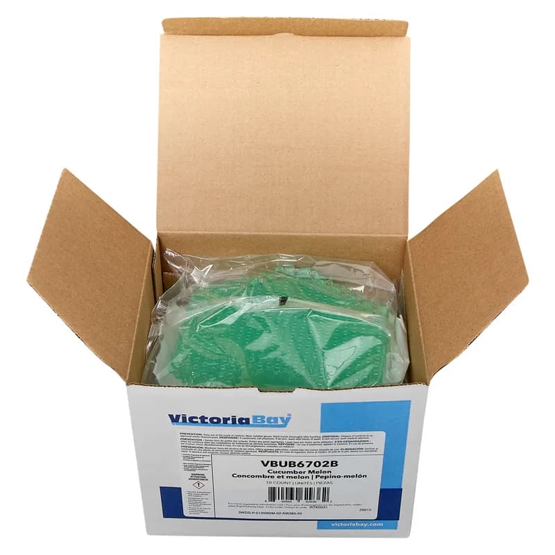 Victoria Bay Urinal Screen Cucumber Melon 30-Day Air Care System Deodorizer 10/Box