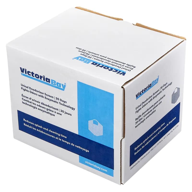 Victoria Bay Urinal Screen Honeysuckle 30-Day Air Care System Deodorizer 10/Box