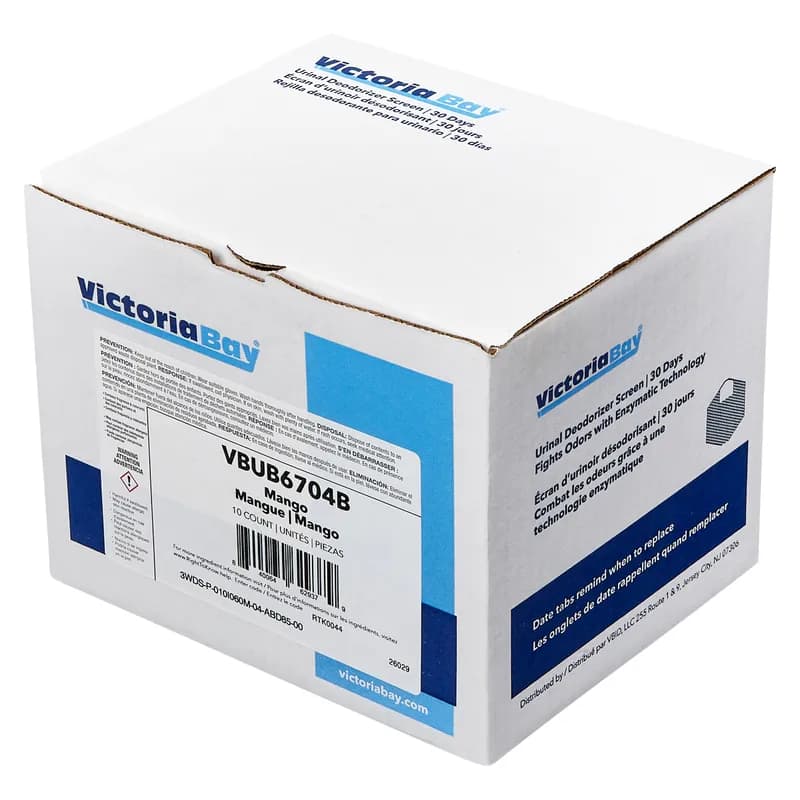 Victoria Bay Urinal Screen Mango 30-Day Air Care System Deodorizer 10/Box