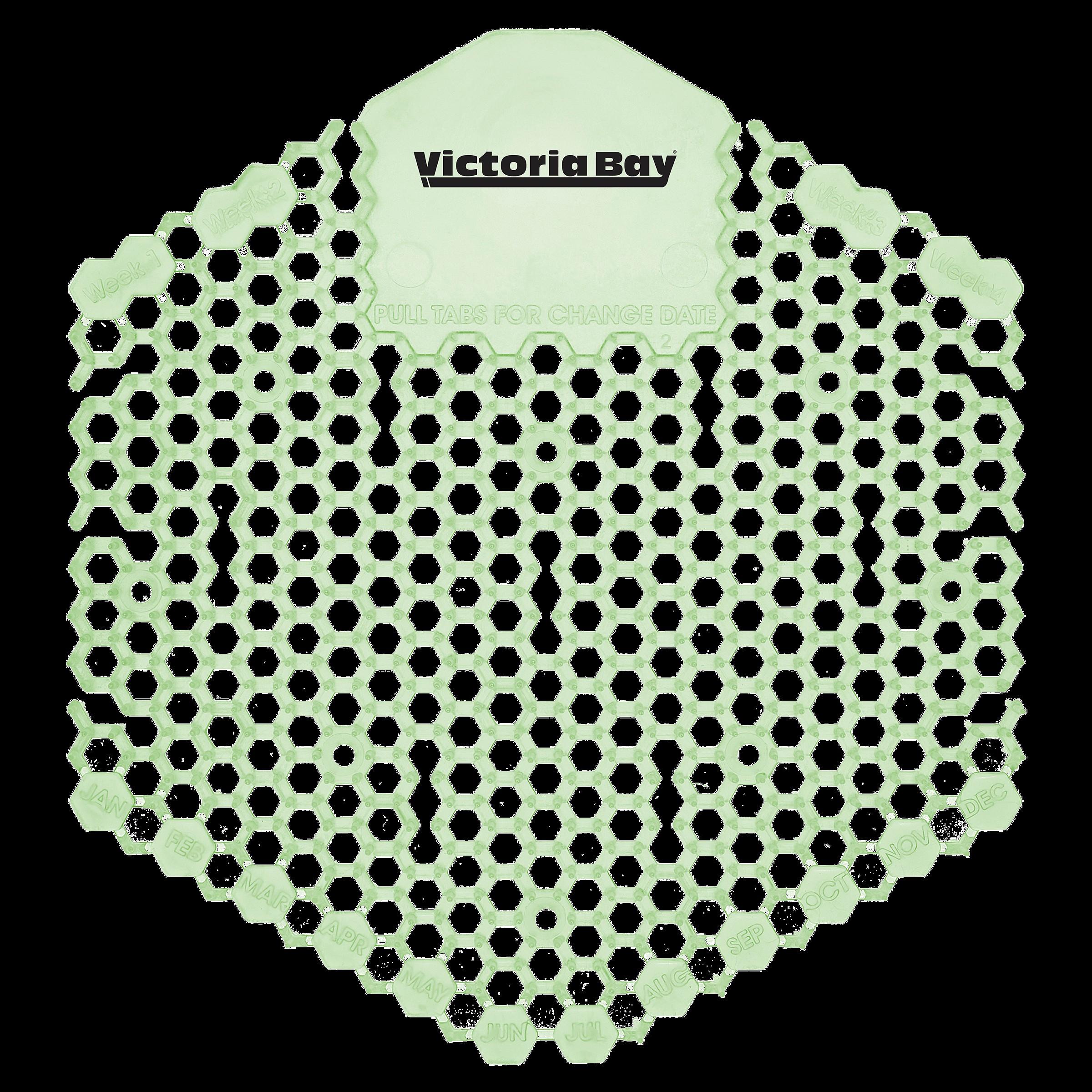 Victoria Bay Urinal Screen Herbal Mint 30-Day Air Care System Deodorizer 10/Box