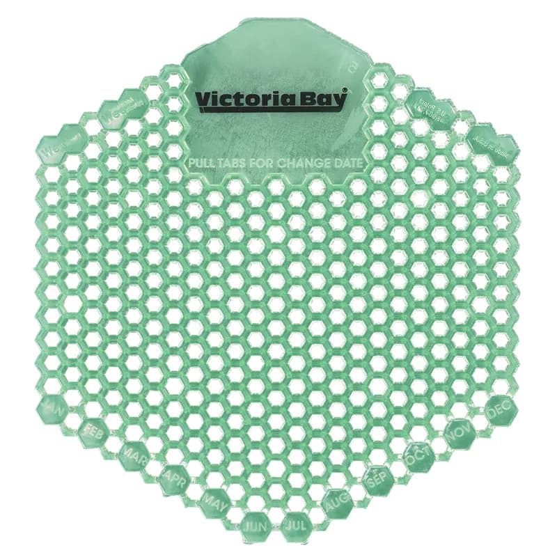 Victoria Bay Urinal Screen Herbal Mint 30-Day Air Care System Deodorizer 10/Box