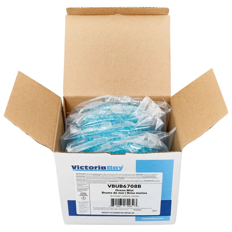 Victoria Bay Urinal Screen Ocean Mist 30-Day Air Care System Deodorizer 10/Box