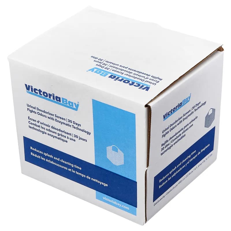 Victoria Bay Urinal Screen Ocean Mist 30-Day Air Care System Deodorizer 10/Box