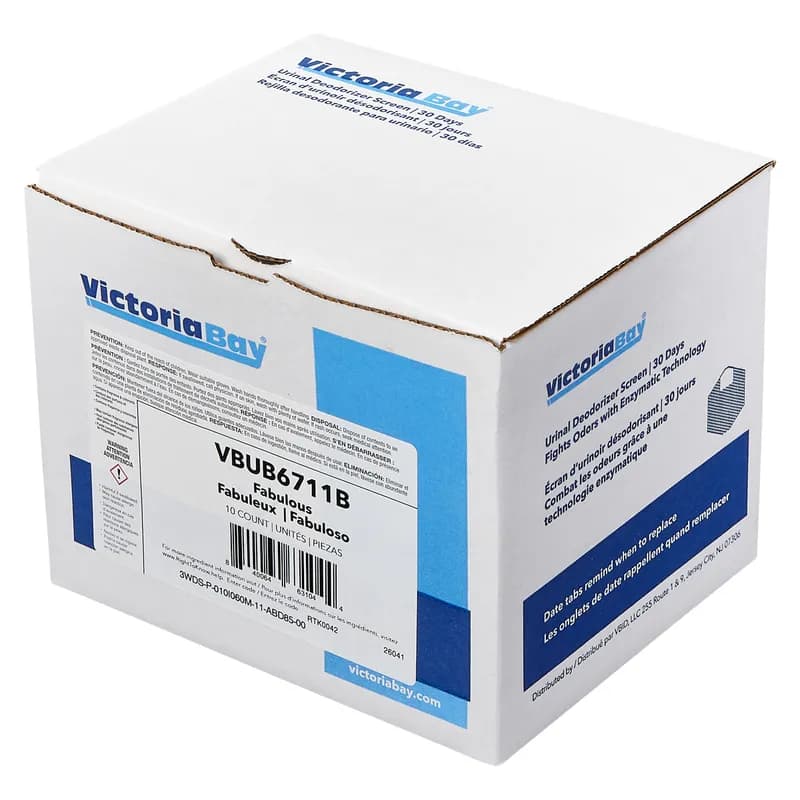 Victoria Bay Urinal Screen Fabulous 30-Day Air Care System Deodorizer 10/Box