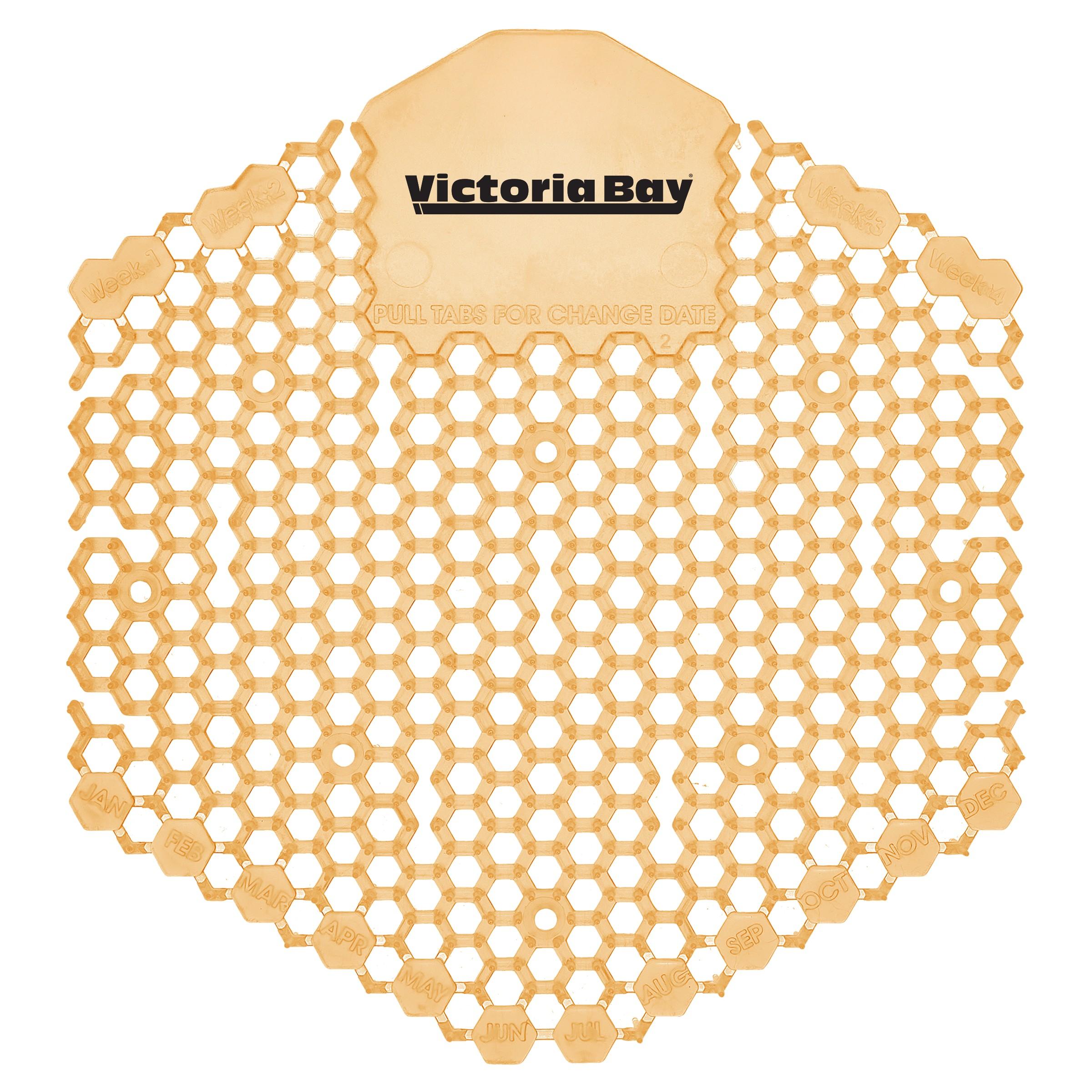 Victoria Bay Urinal Screen Summer Sunshine 30-Day Air Care System Deodorizer 10/Box