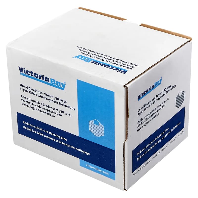 Victoria Bay Urinal Screen Summer Sunshine 30-Day Air Care System Deodorizer 10/Box