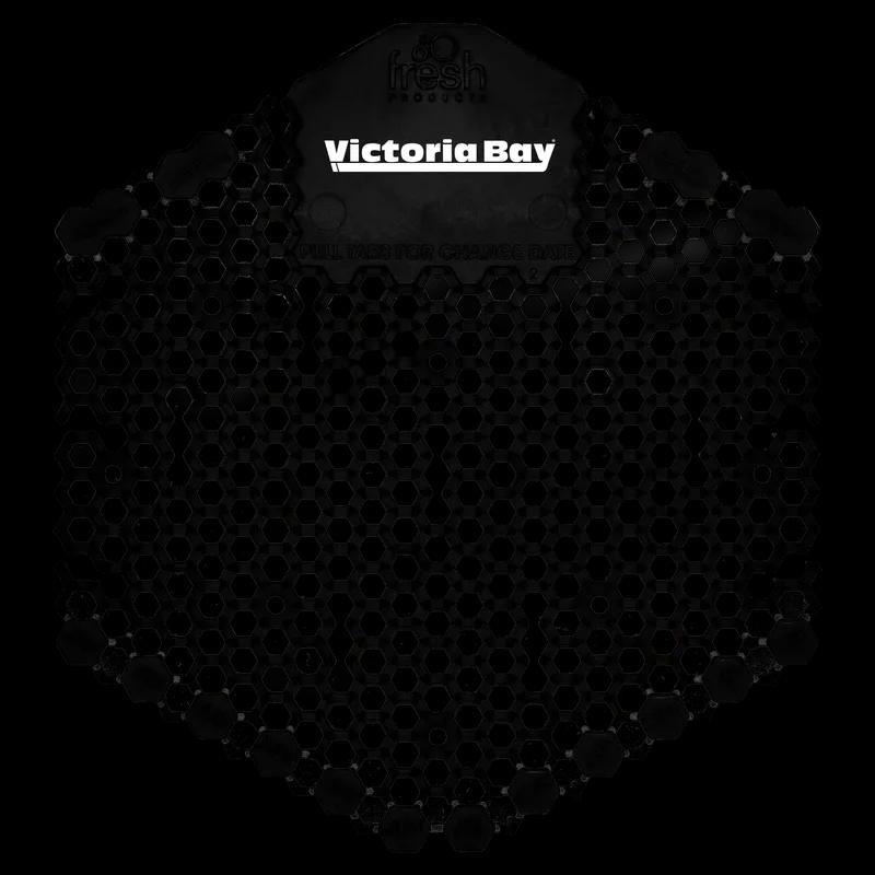 Victoria Bay Urinal Screen Midnight Coast 30-Day Air Care System Deodorizer 10/Box