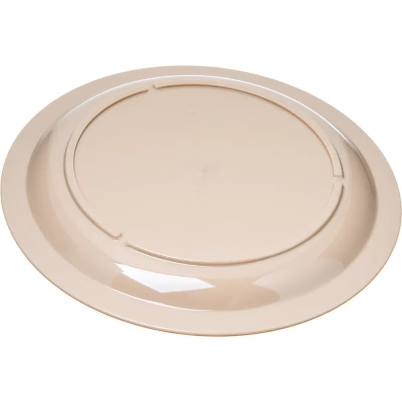 Carlisle Foodservice Products® Plate 10X0.84 IN PC Tan Narrow Rim 48/Case