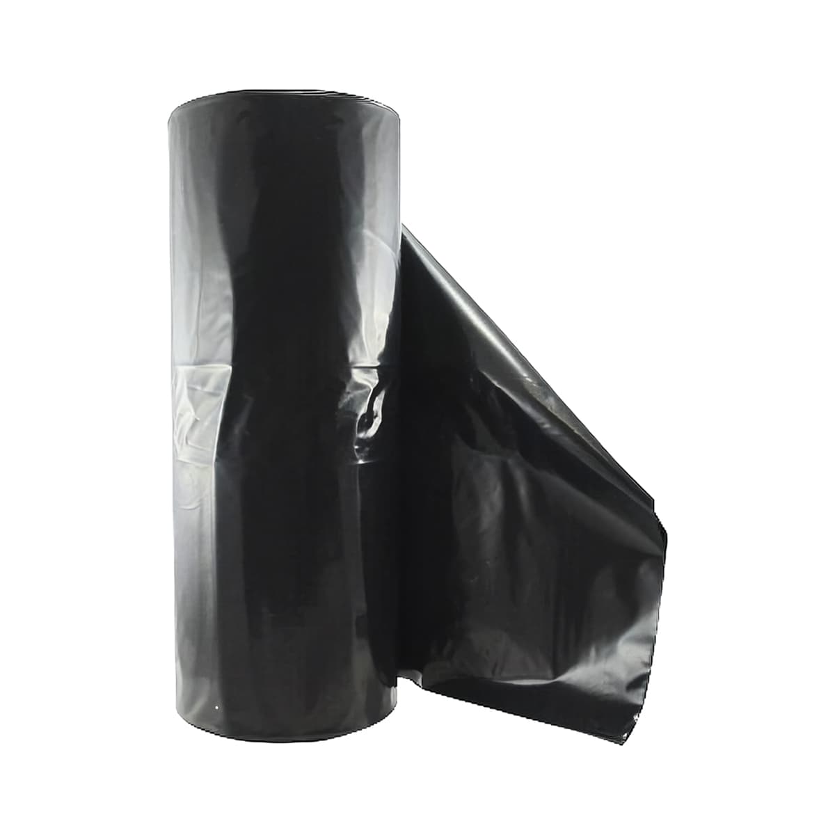 Can Liner 18X16X45 IN Black Plastic 2.5MIL Extra Heavy 100/Case