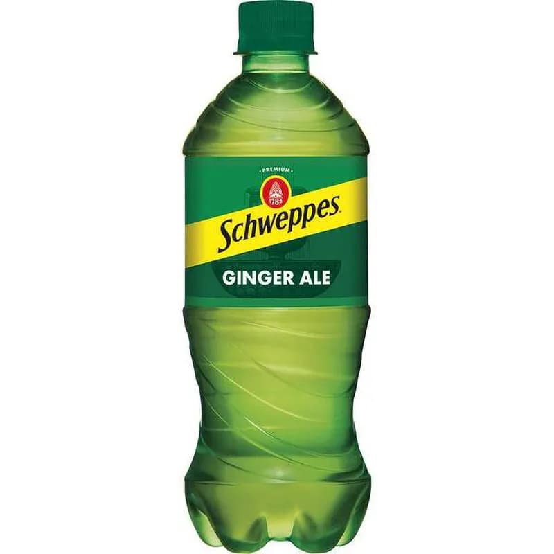 Schweppes Ginger Ale 20 FLOZ 24/Case