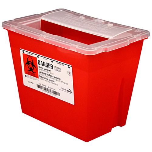 Impact® Sharp Object Container 2 GAL Red 1/Each