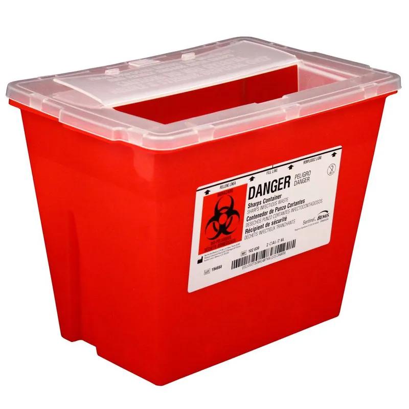 Impact® Sharp Object Container 2 GAL Red 1/Each