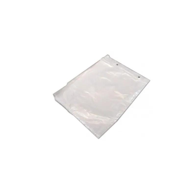 Poly Bag 4.5X21+2 IN LDPE 0.004MIL With Hang Hole Closure Wicketed 1/Each