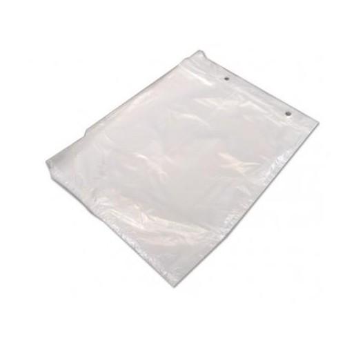 Poly Bag 4.5X21+2 IN LDPE 0.004MIL With Hang Hole Closure Wicketed 1/Each