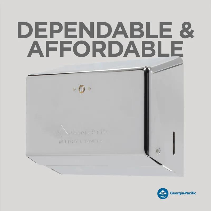 Georgia-Pacific Pro® Paper Towel Dispenser 4.25X11.63 IN Chrome Multifold 1/Each