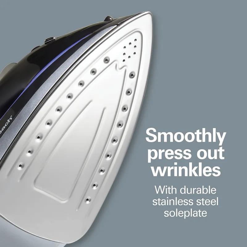 Iron 4.5X11.3X5.4 IN Stainless Steel 1200 Watts Retractable Cord 1/Each