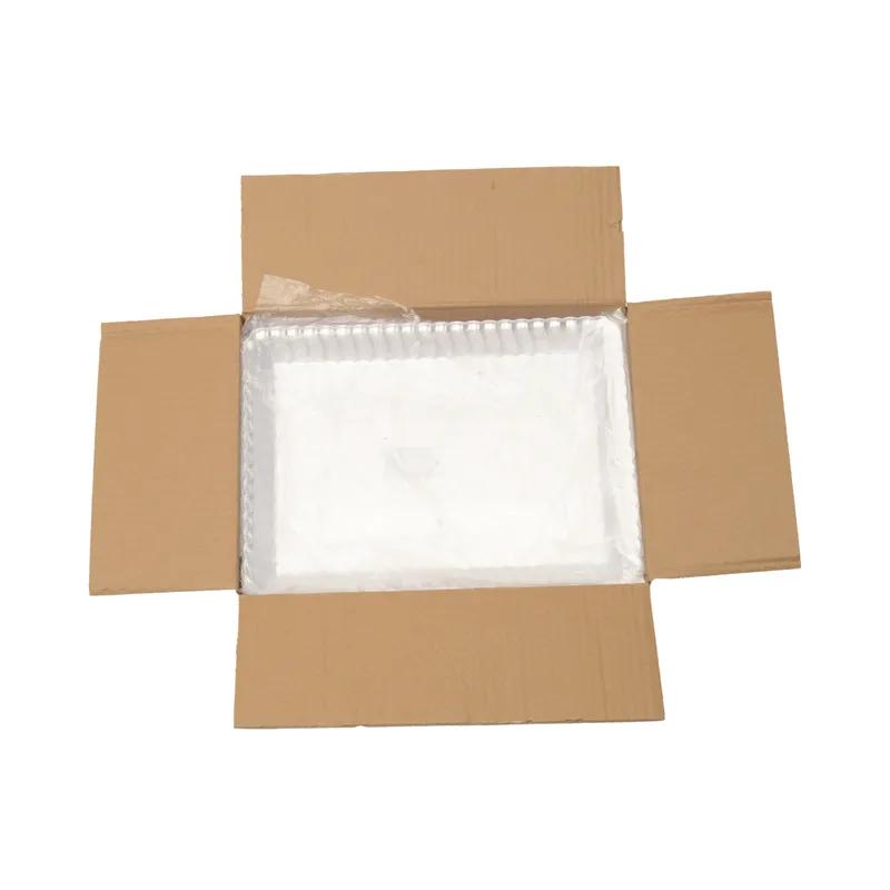 Flairware Serving Tray 9X13 IN Plastic Clear Rectangle 48/Case