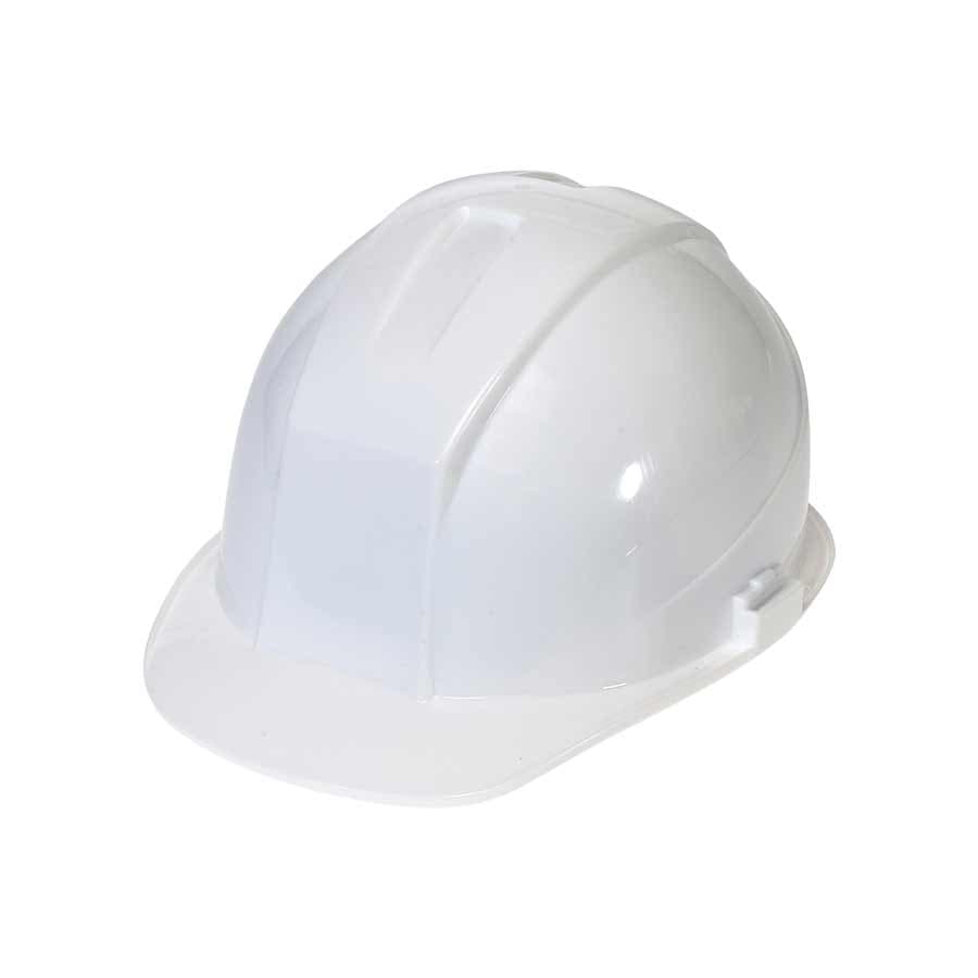 DuraShell® Hard Hat OS White HDPE Cap Style 4 Point Suspension ANSI Type 1, Class C, G, E 1/Each