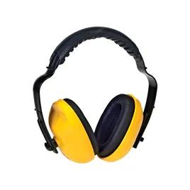DuraPlugs™ Ear Muff OS Yellow Black Nylon Foam 25 dB Noise Reduction Rate (NRR) Adjustable Padded Headband 1/Each