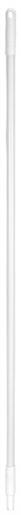 Vikan® Broom Handle 57.1X1.1X1.1 IN White PP Fiberglass Threaded Handle 1/Each