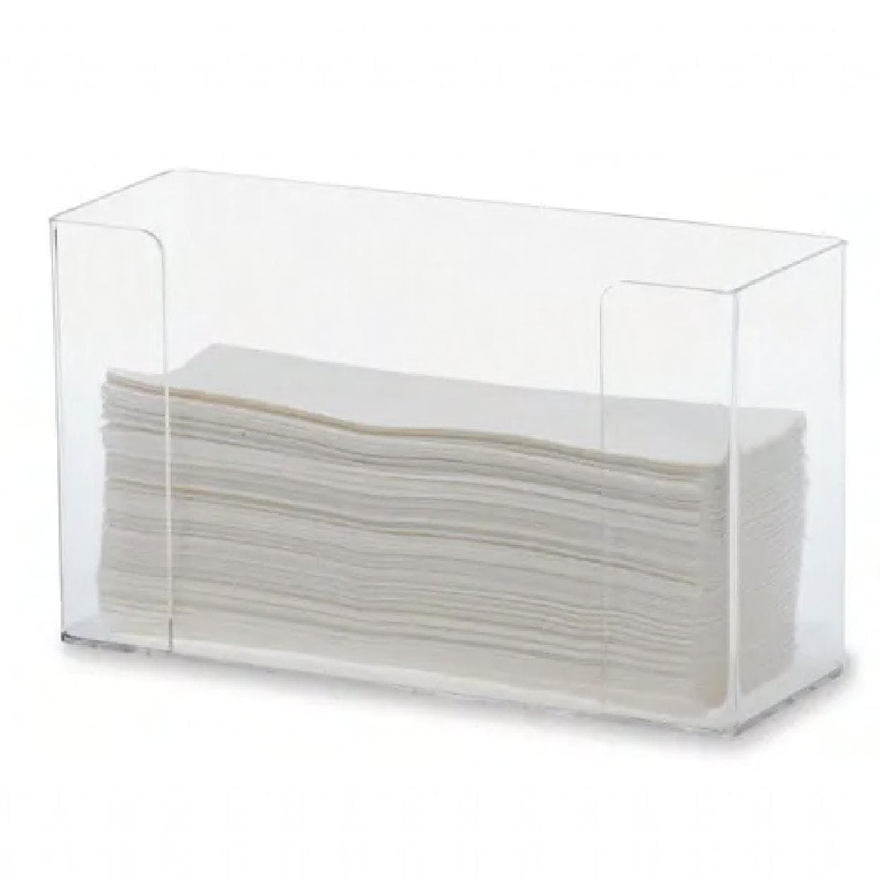Paper Towel Dispenser 3.75X10.5X6 IN Acrylic Clear 1/Each
