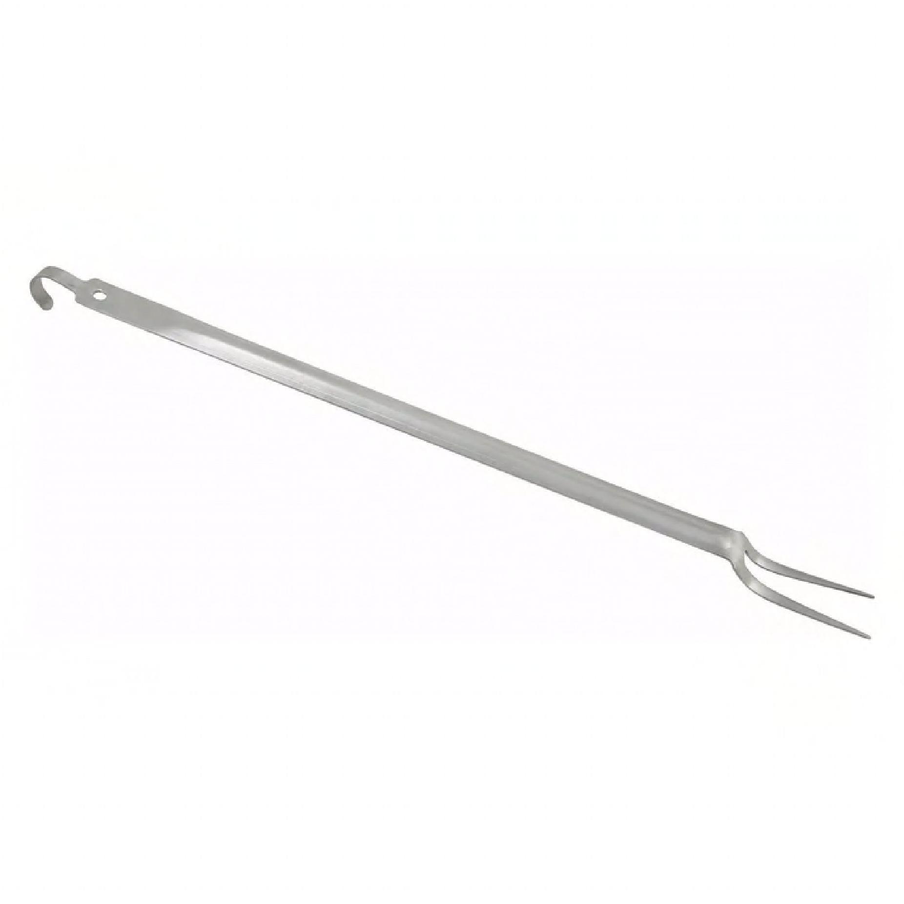 Basting Fork 21.5X2.75X1.25 IN Stainless Steel With Hanging Hook 1/Each