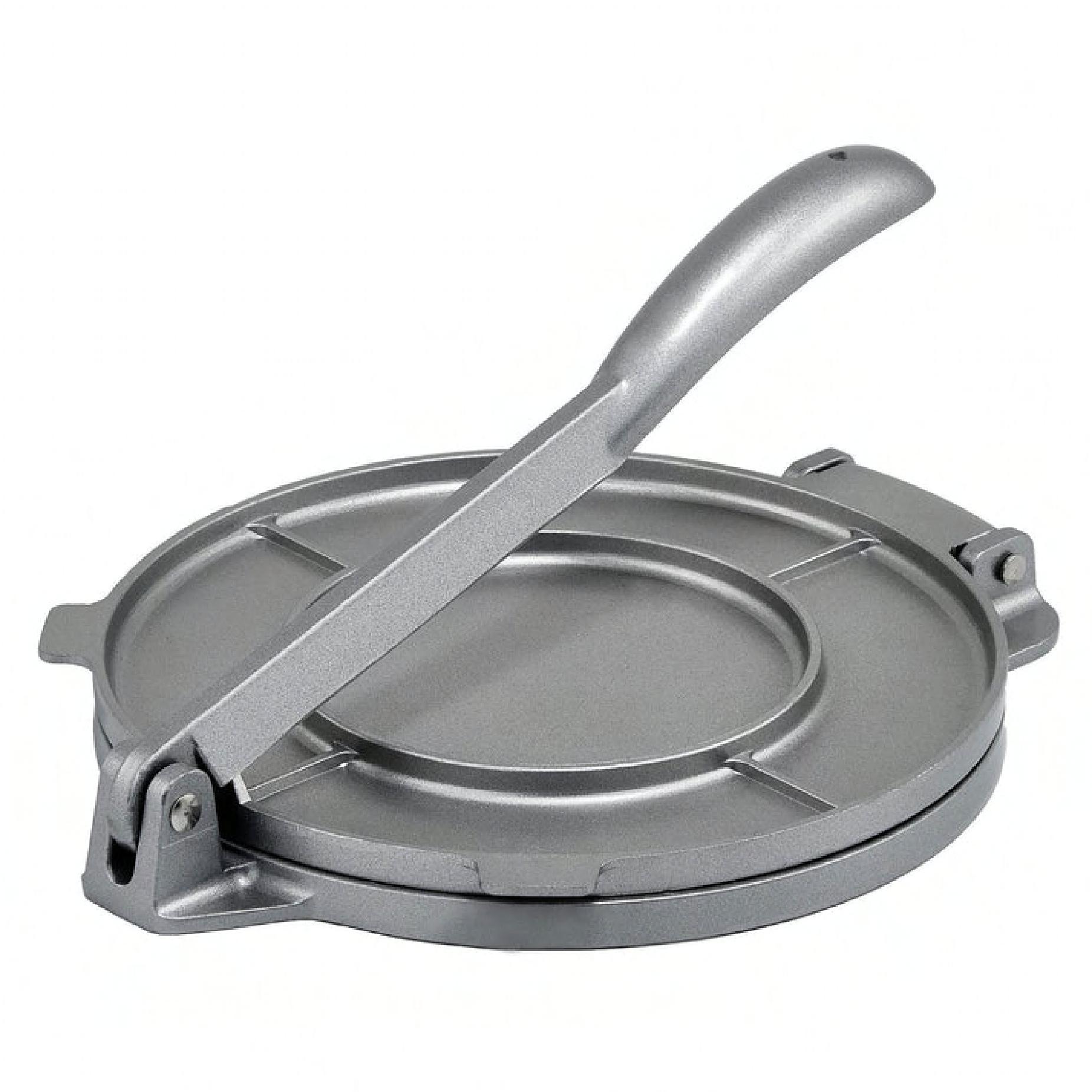 Tortilla Press 8X8.75X0.88 IN Aluminum Manual Non-Stick 1/Each