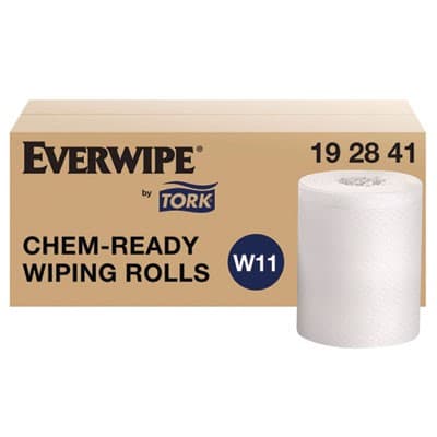 Everwipe® Chem-Ready® Wipe 12X12 IN 1 Cloth Roll 6 Count/Box 90 Rolls/Case