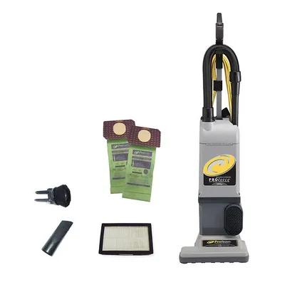 ProForce Commercial Use Upright Vacuum Dry Fit 3.25 QT 12IN Gray Plastic 10 amp 120 Volt With 50FT Cord Tools 1/Each