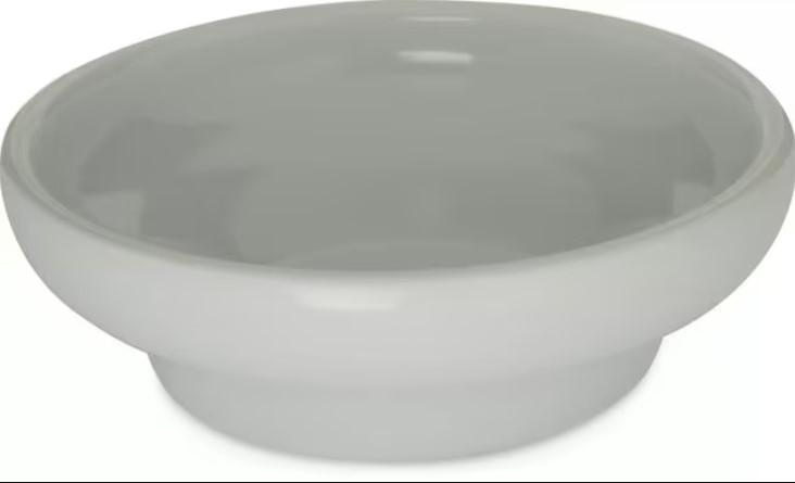 Carlisle Foodservice Products® Salsa Dish Ramekin 4.13 IN 5 OZ Melamine White 48/Case
