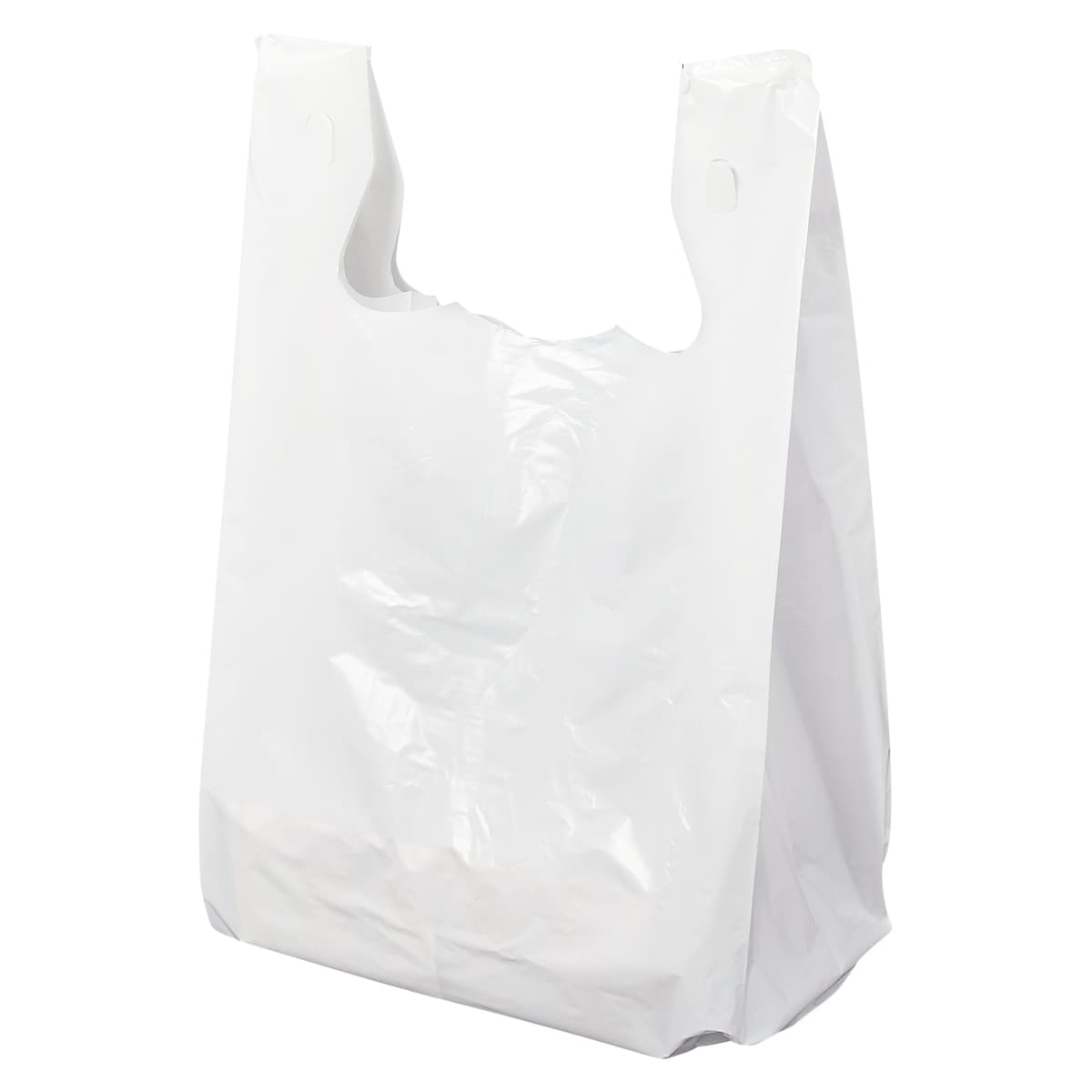 Victoria Bay Bag 12X7X23 IN Low-Density Polyethylene (LDPE) 1MIL White T-Shirt 500/Case