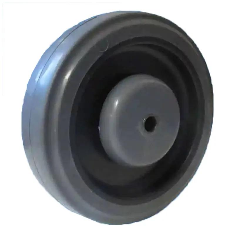Quiet Wheel 5 IN Thermoplastic Rubber Replacement Non-Marking 1/Each