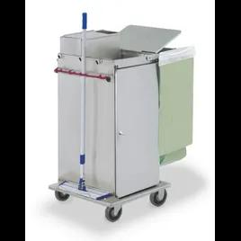 Housekeeping Cart Stainless Steel Mini Platform Short 1/Each