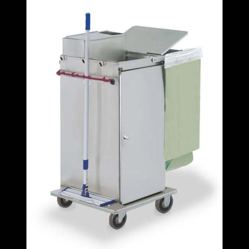 Housekeeping Cart Stainless Steel Mini Platform Short 1/Each