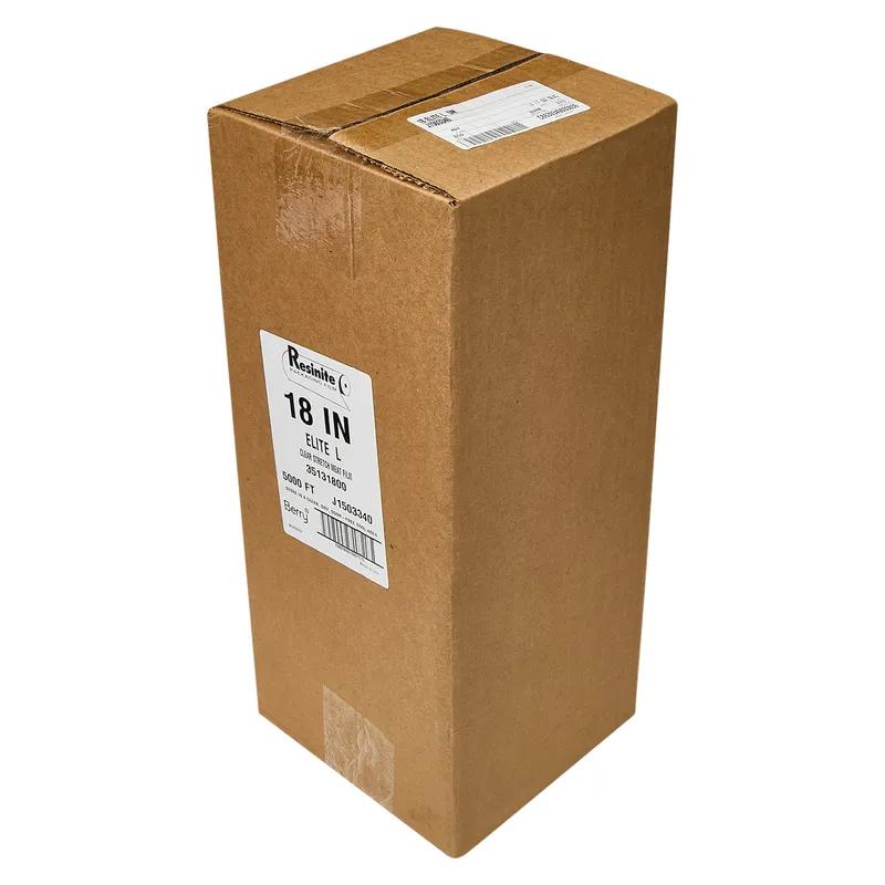 Elite Meat Cling Film Roll 18IN X5000FT Plastic Clear 1/Roll