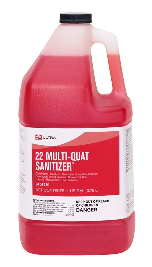 22 Sanitizer 1 GAL Concentrate Quat 2/Case